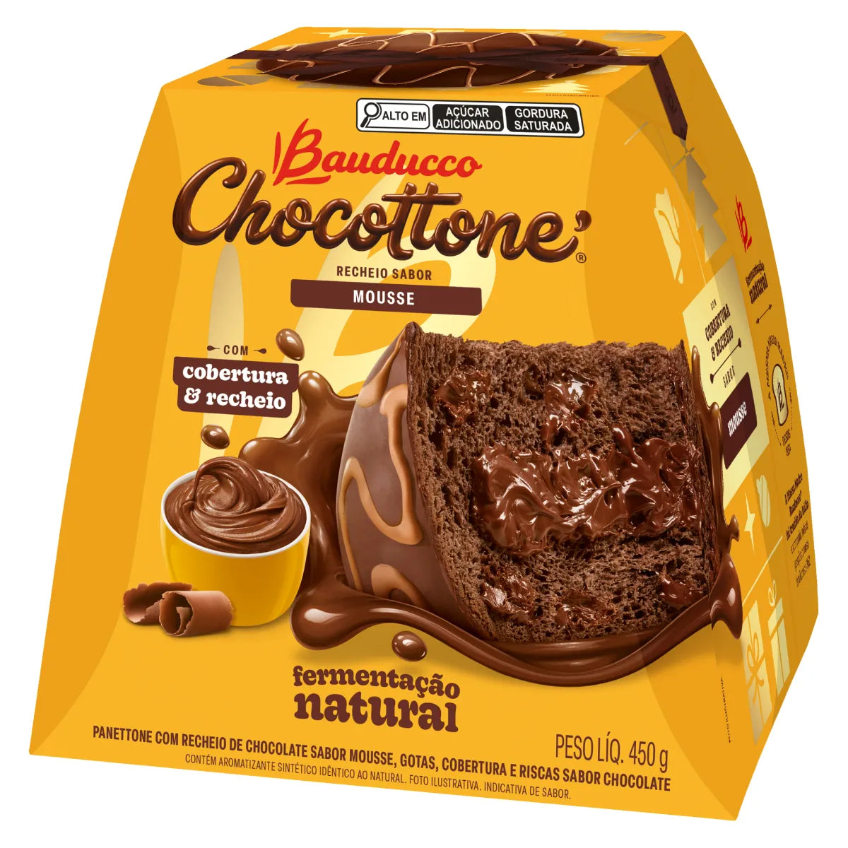 Chocottone Bauducco Sabor Mousse 450g
