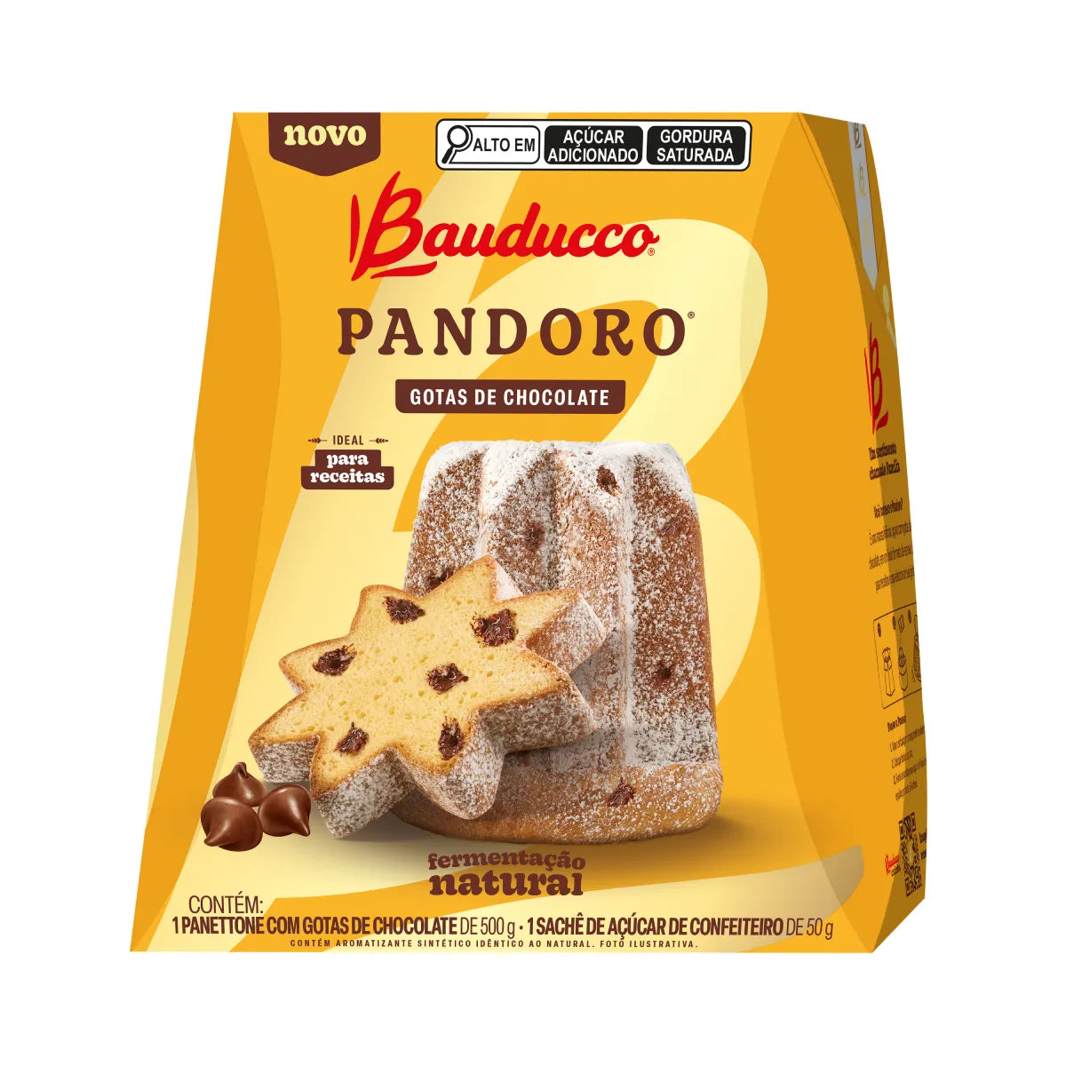Bauducco Pandoro com Gotas de Chocolate 500g